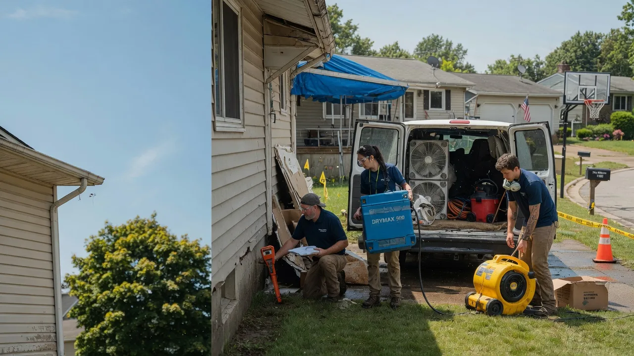 Ceiling Leak Cleanup in Woodruff, WI near me