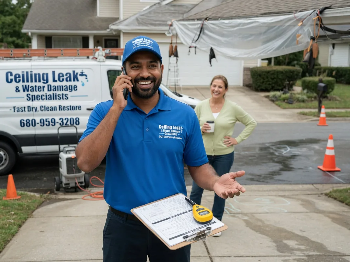 Ceiling Leak Cleanup Woodruff, WI FAQs